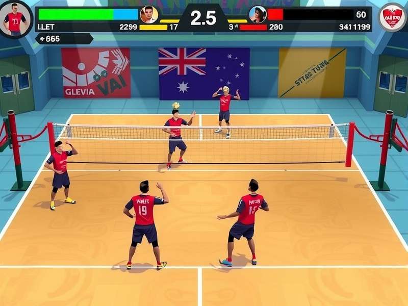 Desi Volley Champions control system